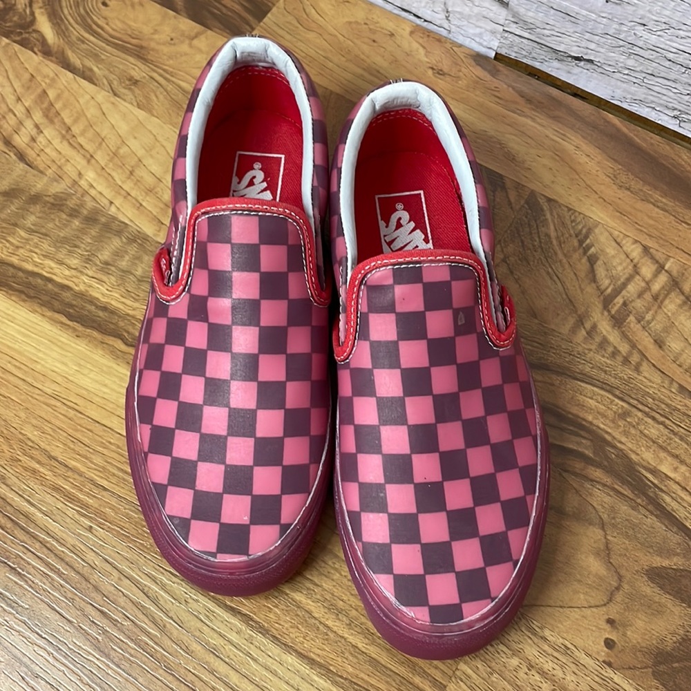 Vans checkered print